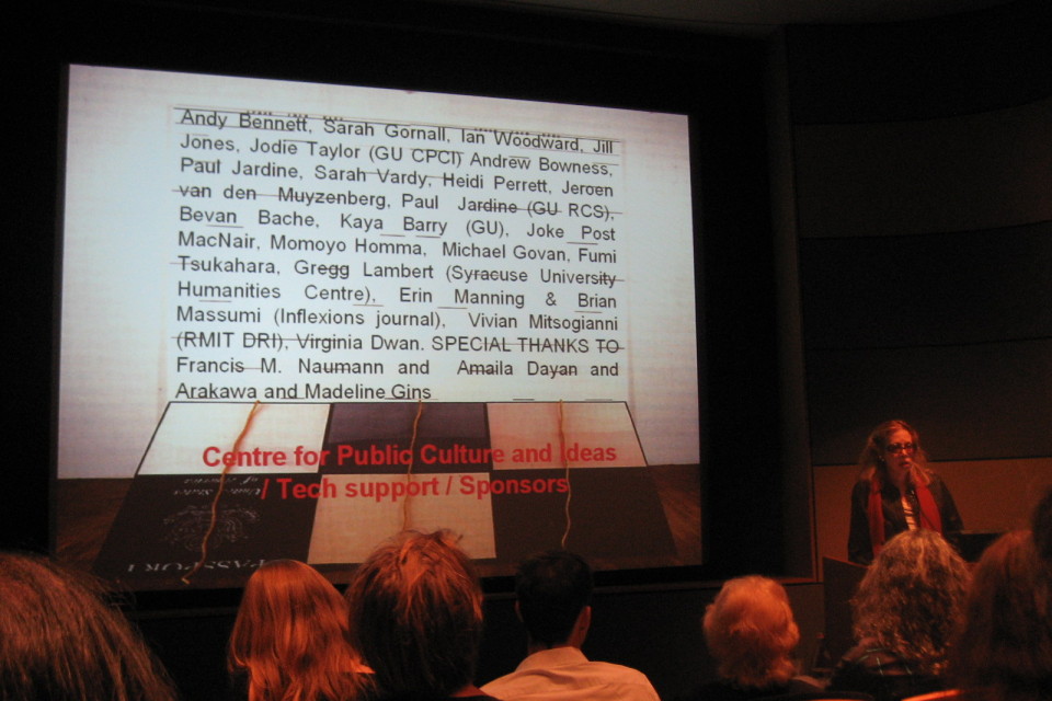 Symposium at the Solomon Guggenheim Museum multimedia theater, NY (May 1, 2010, 1-5pm.)