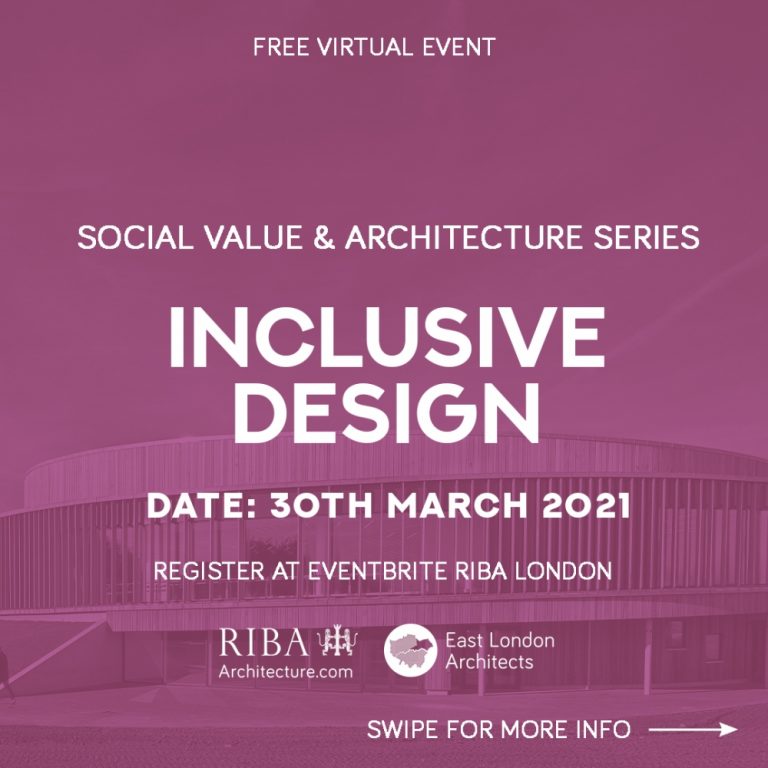 RIBA London Inclusive Design Reversible Destiny Foundation