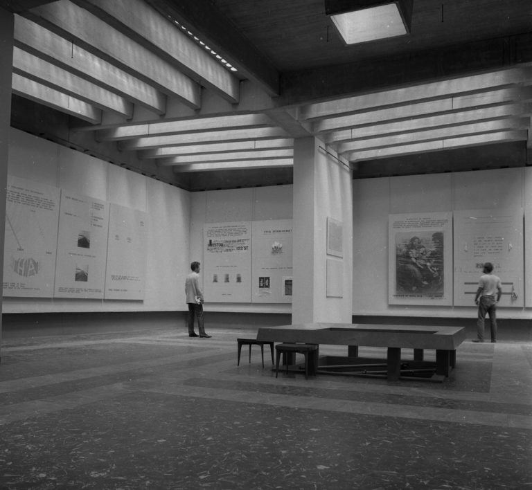 Installation view of the Japan Pavilion at the 35th Venice Biennale, 1970. Photo: Yoshiaki Tono