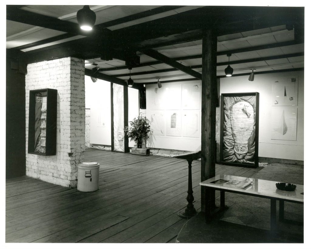 Figure 4. Installation shot from 1964 Zuni exhibition, photograph by Sherwin Greenberg Studio, Inc.